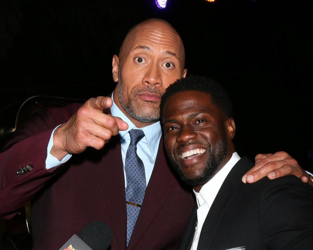 Dwayne Johnson Kevin Hart