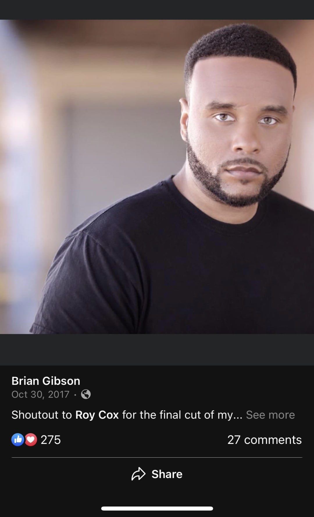 Brian Gibson - Project Casting Brian Gibson - Profile Photo