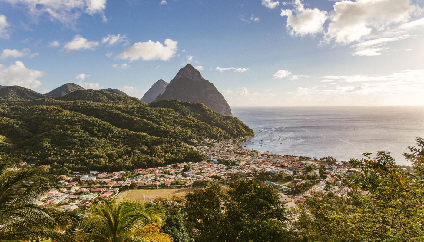 Landscape of St. Lucia