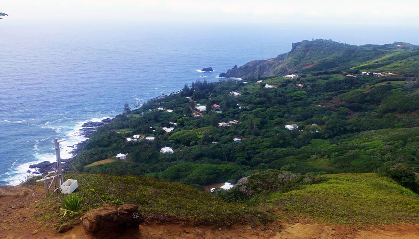 Landscape of Pitcairn Islands