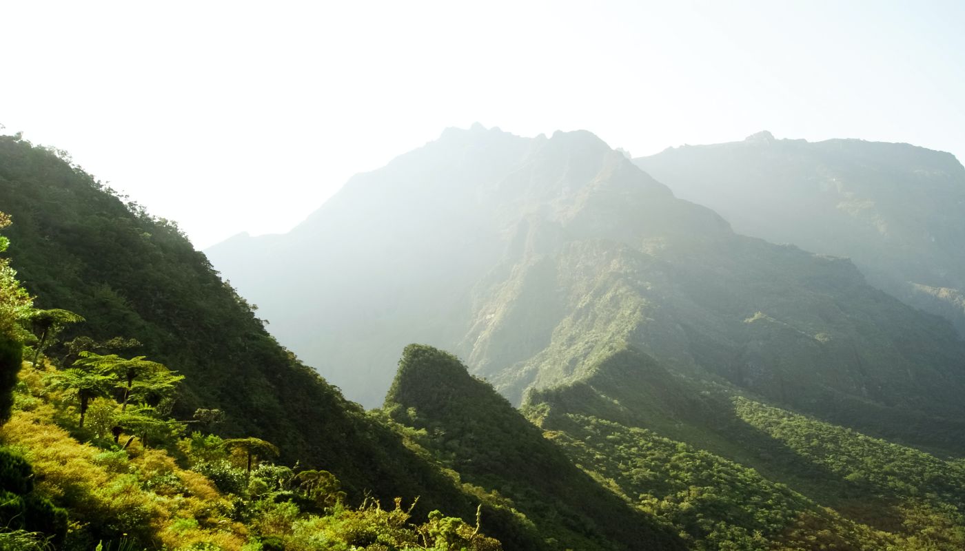 Landscape of Reunion Island