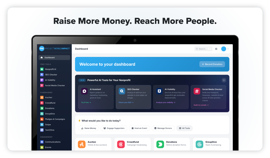 DISABLED PATRIOT FUND INC on Project World Impact