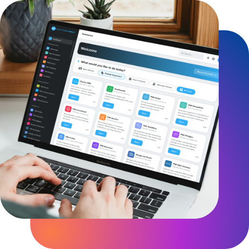 PWI nonprofit dashboard