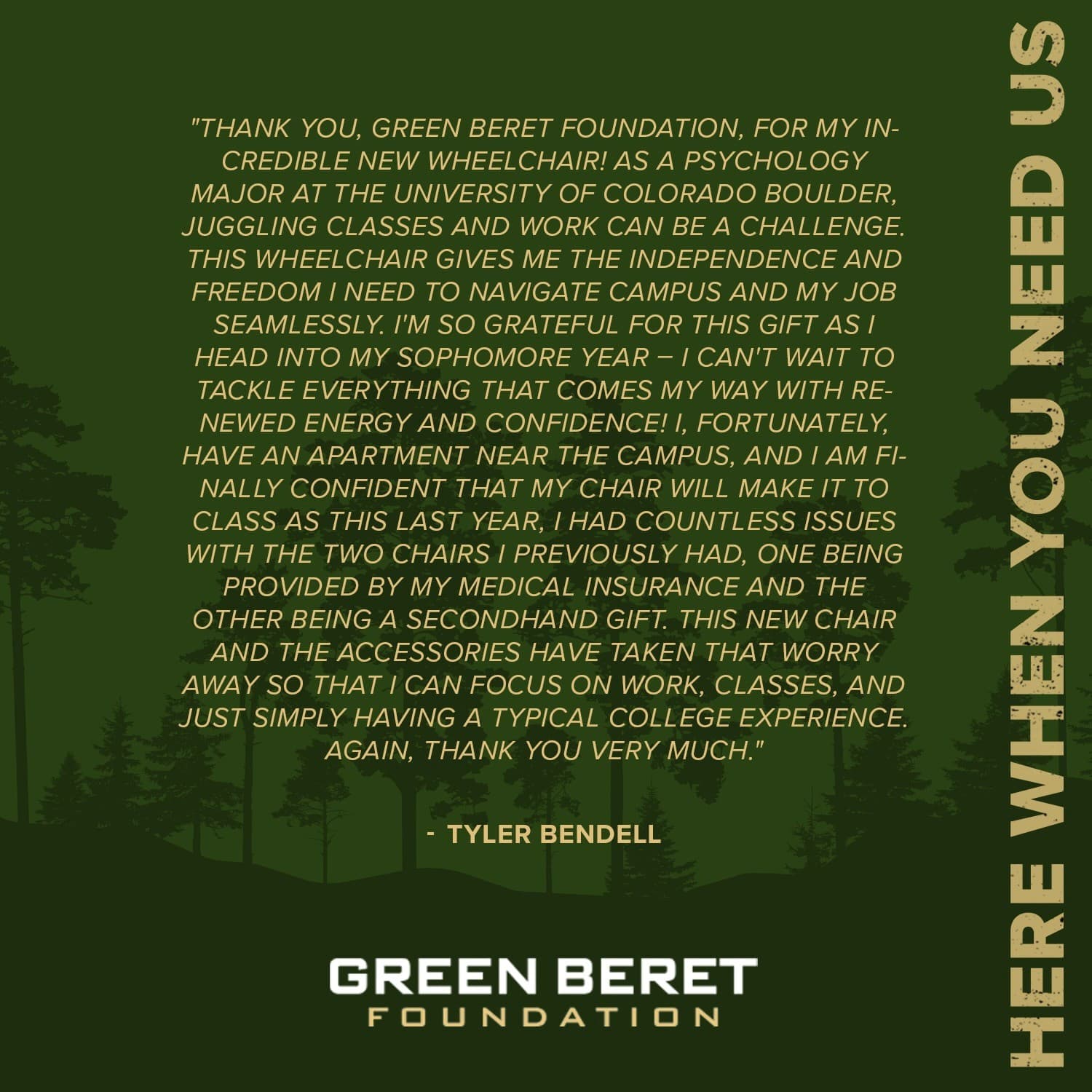 Photo 7 from Green Beret Foundation