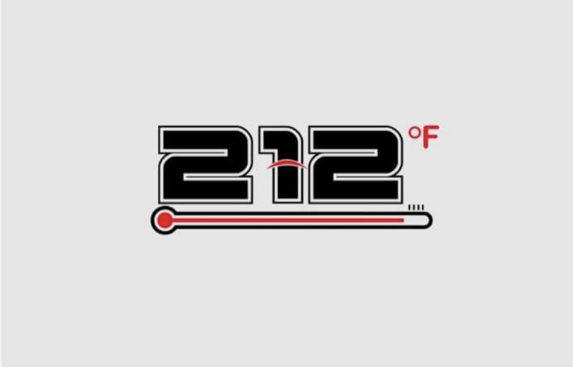 212 Degrees Fahrenheit