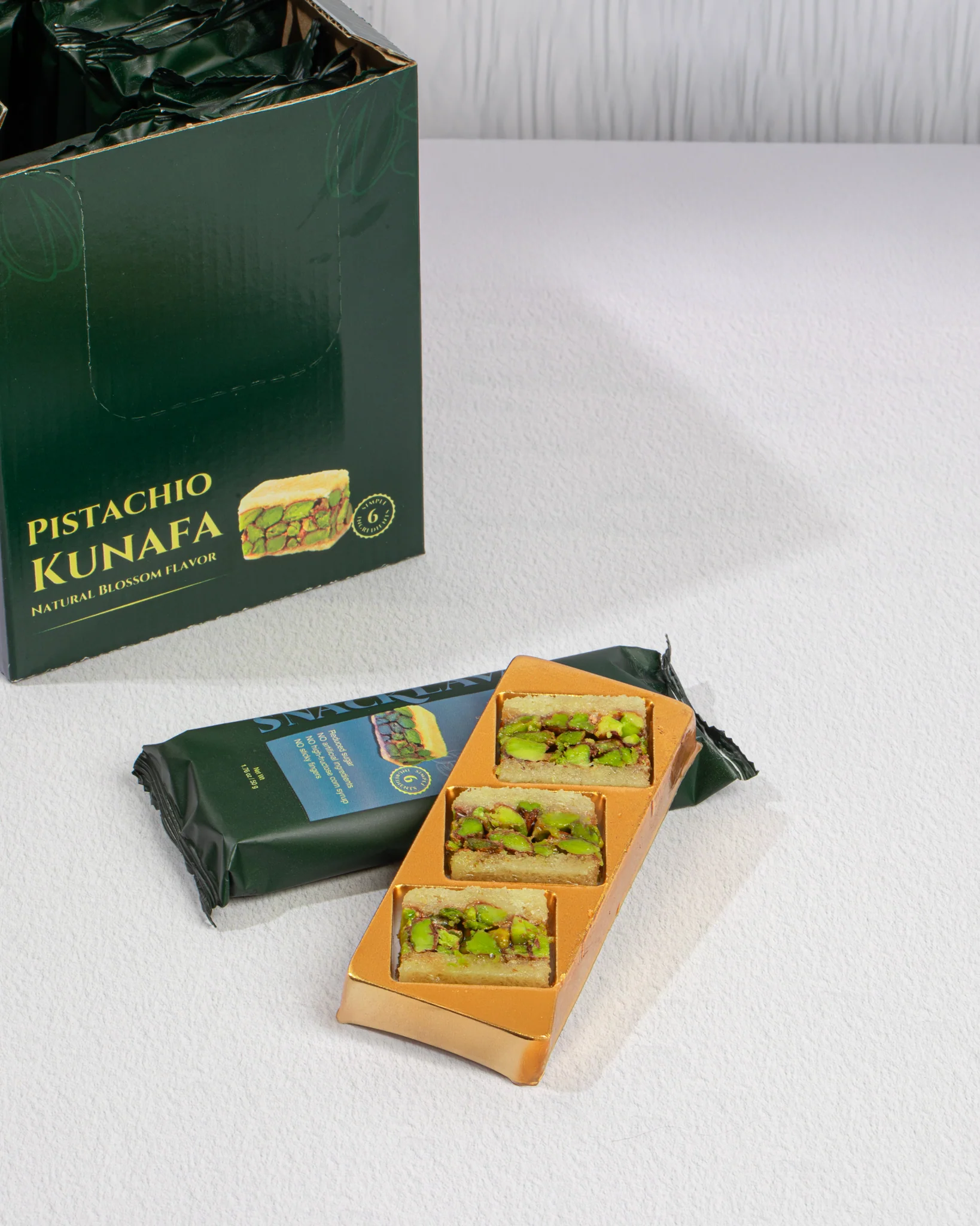 Kunafa White Pistachio - Snacklava®