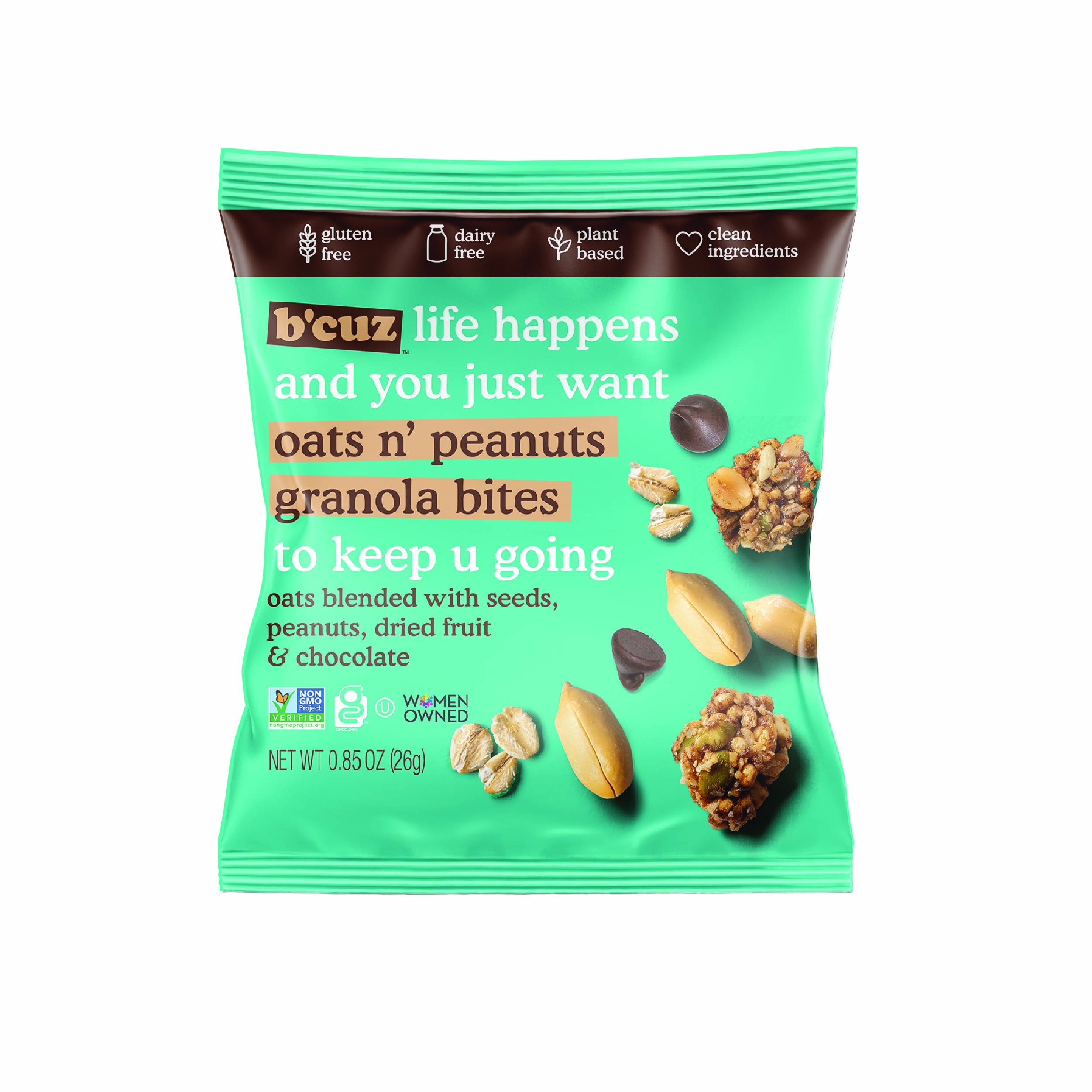 Oats N Peanut Granola Bites