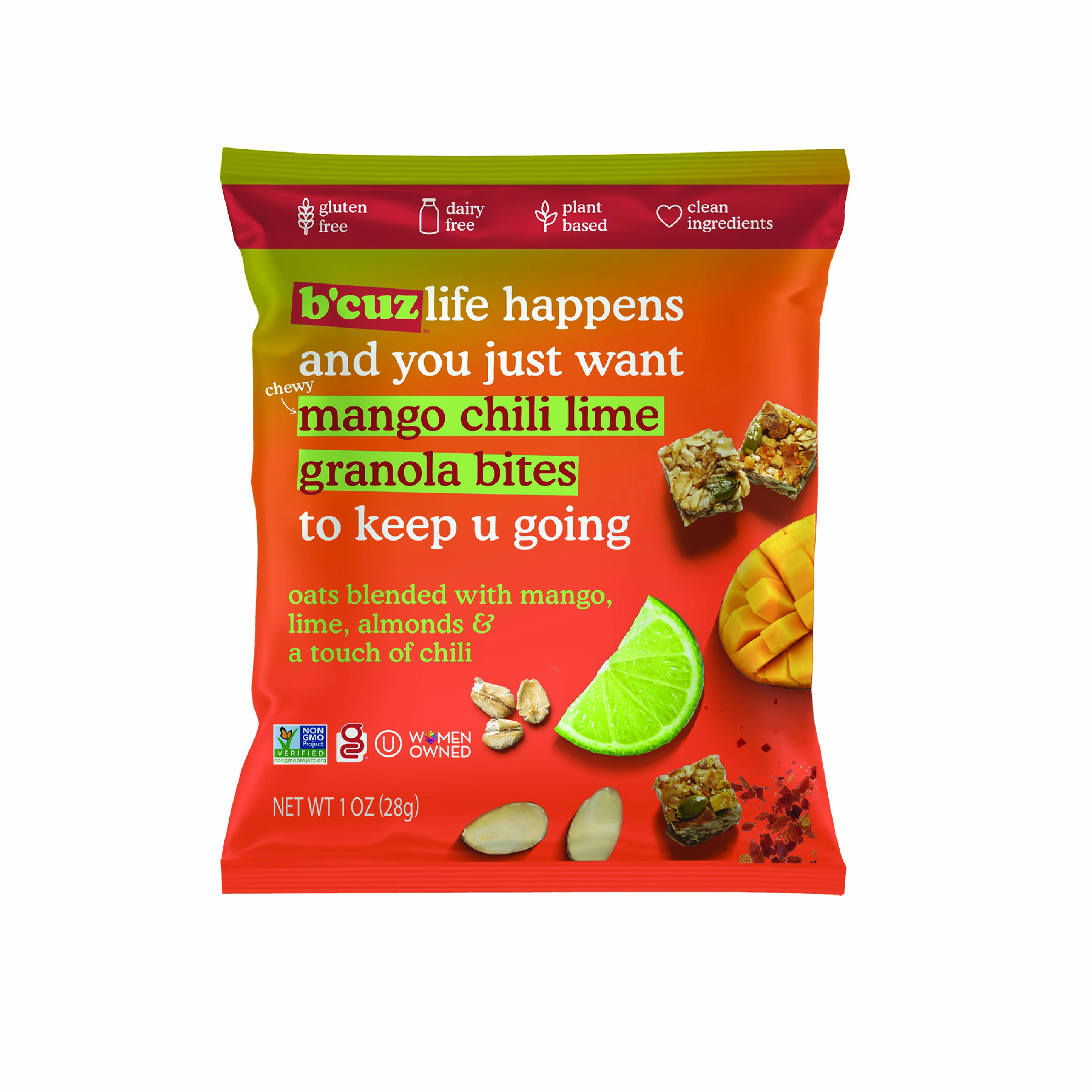 Mango Chil Lime Granola Bites