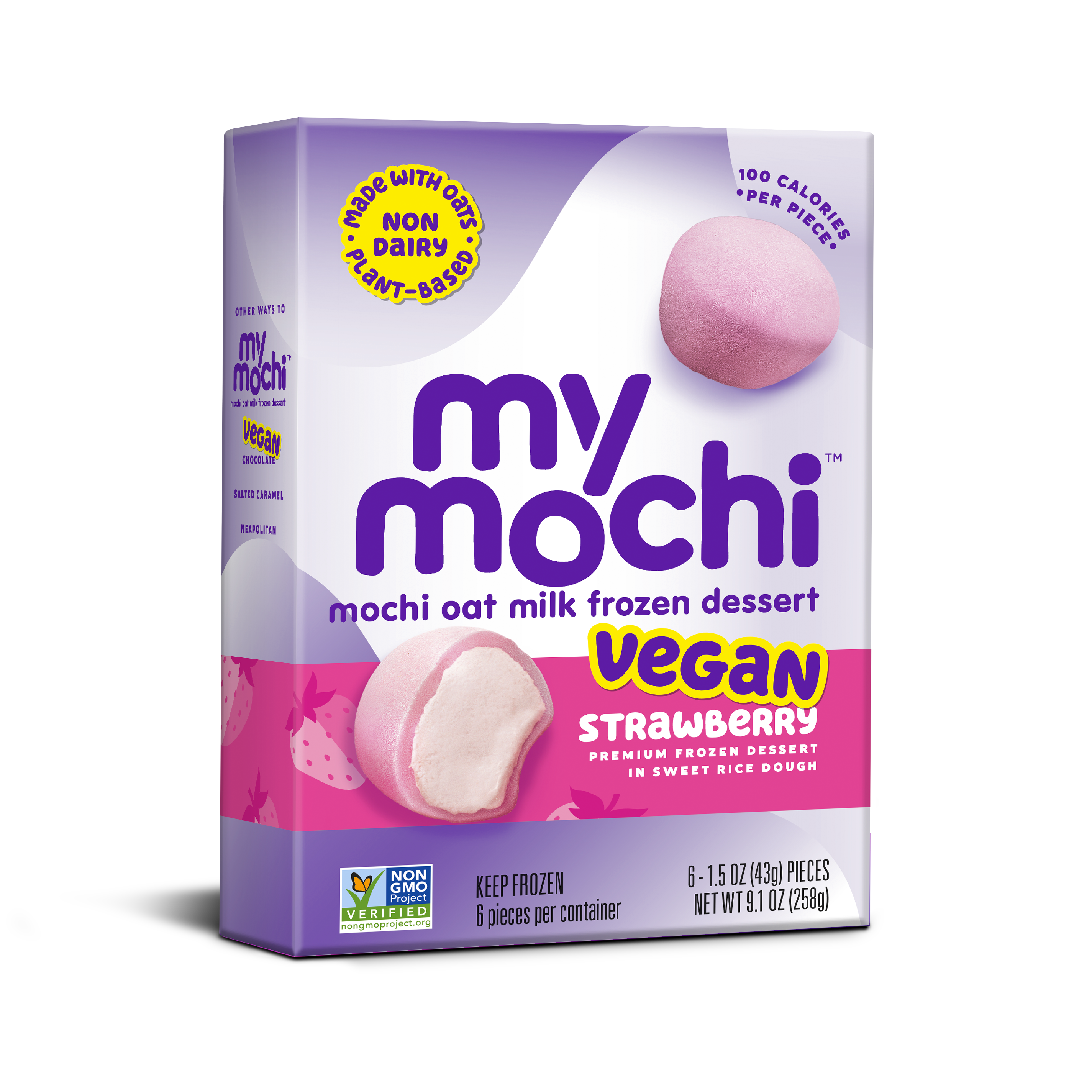 Non Dairy Frozen Dessert Strawberry