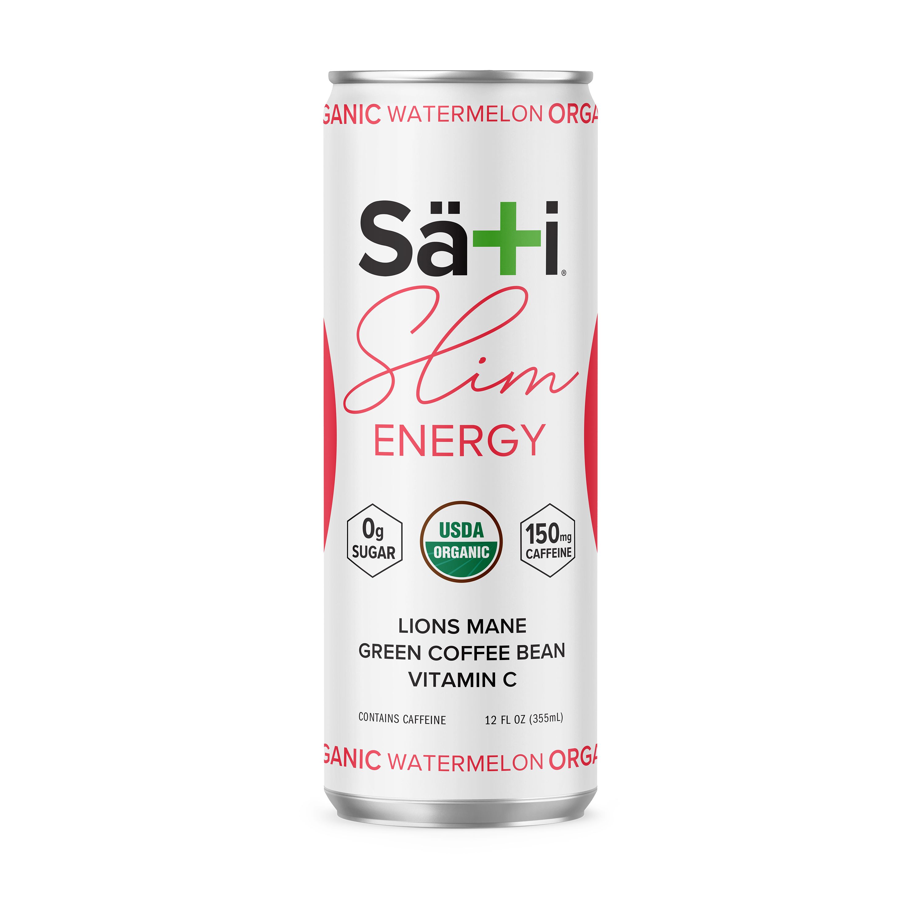 Sati Slim Organic WATERMELON Energy Drink
