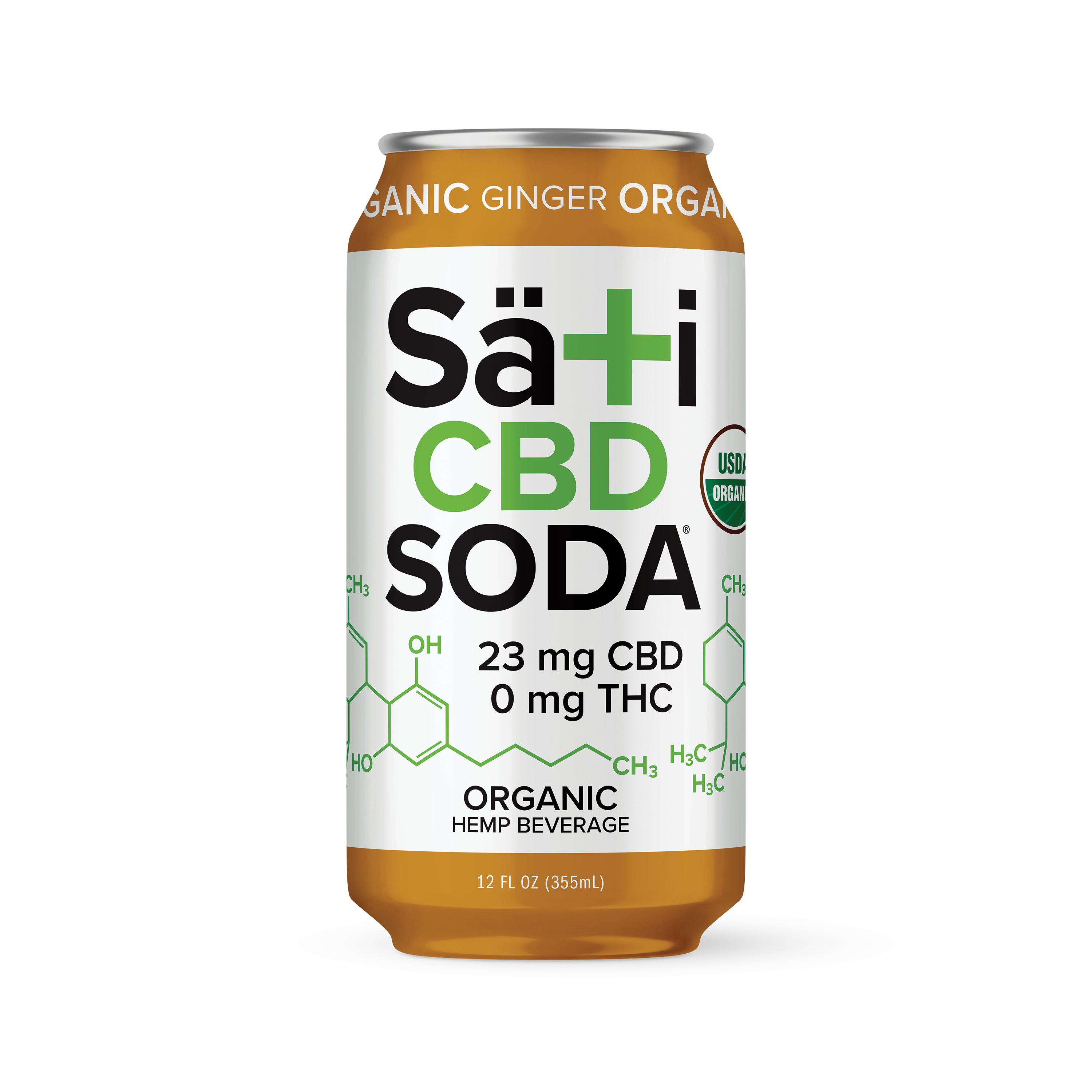CBD Soda Organic GINGER