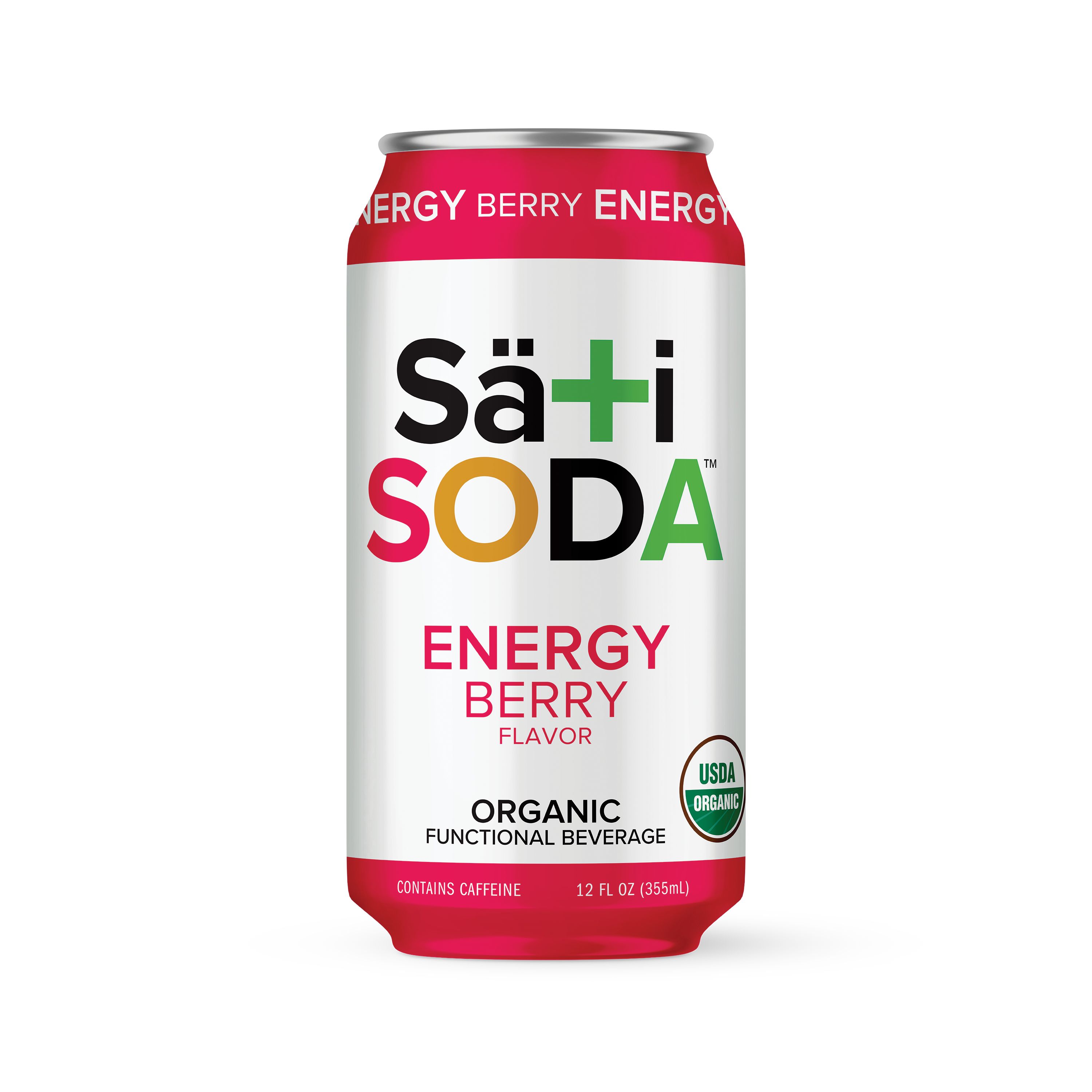 Organic ENERGY Berry Functional Soda