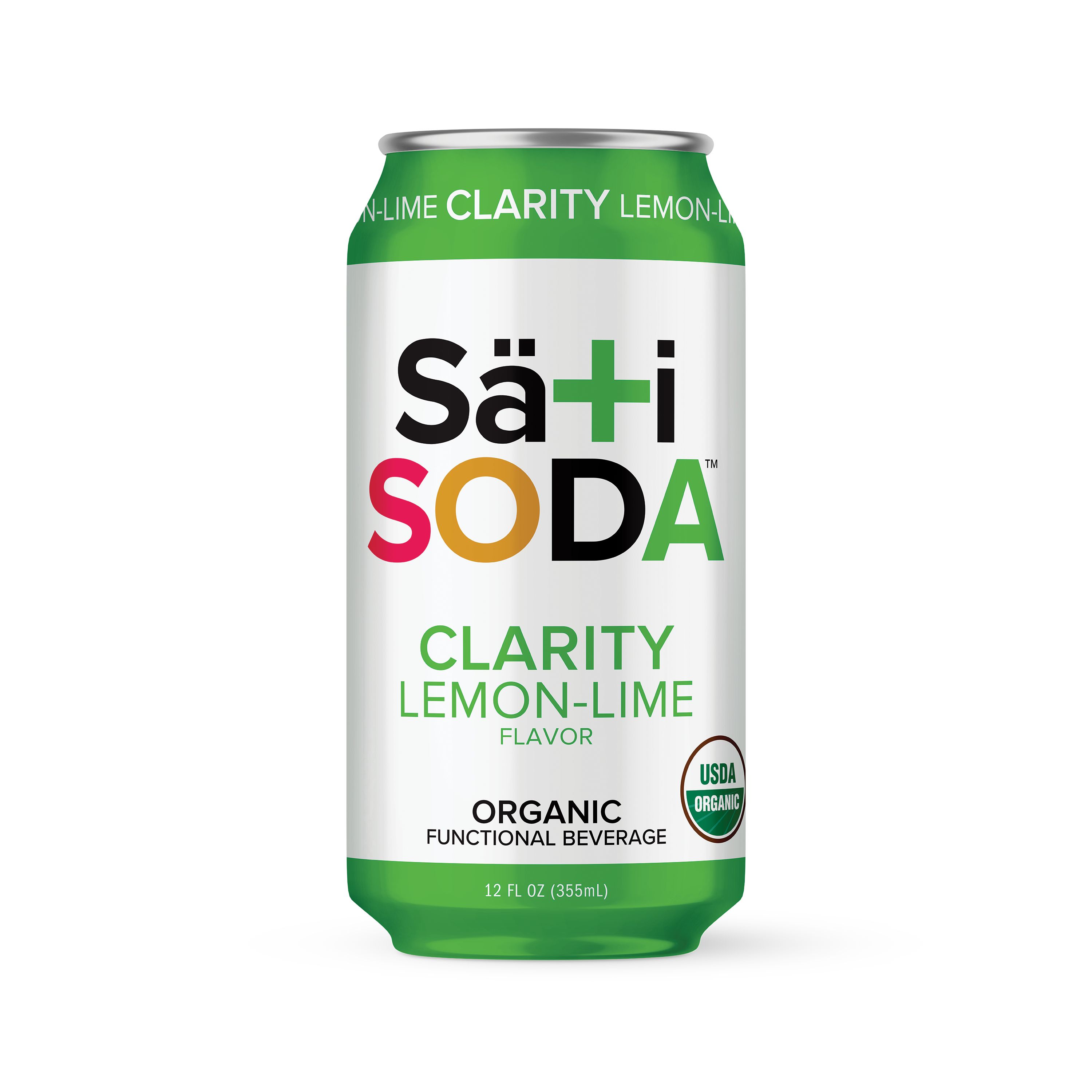 Organic CLARITY Lemon-Lime Functional  Soda