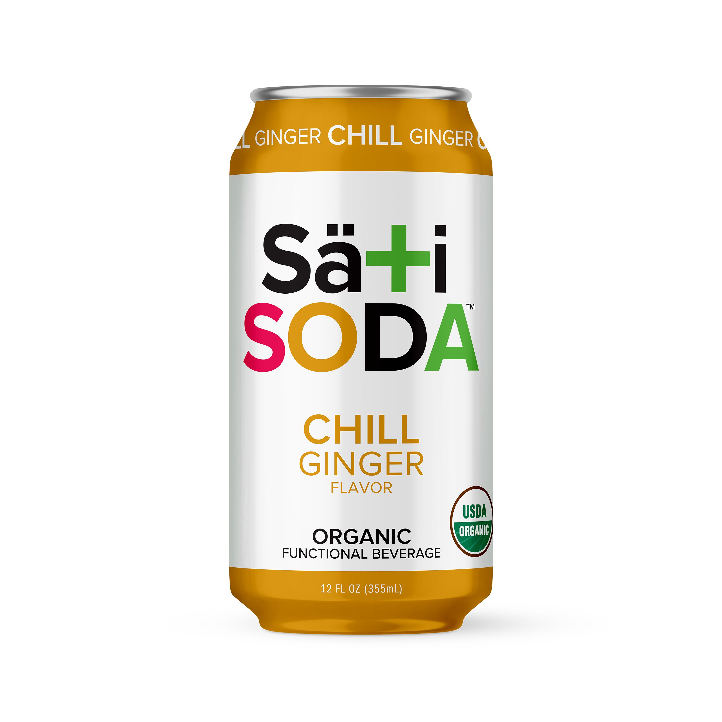 Organic CHILL Ginger Functional Soda