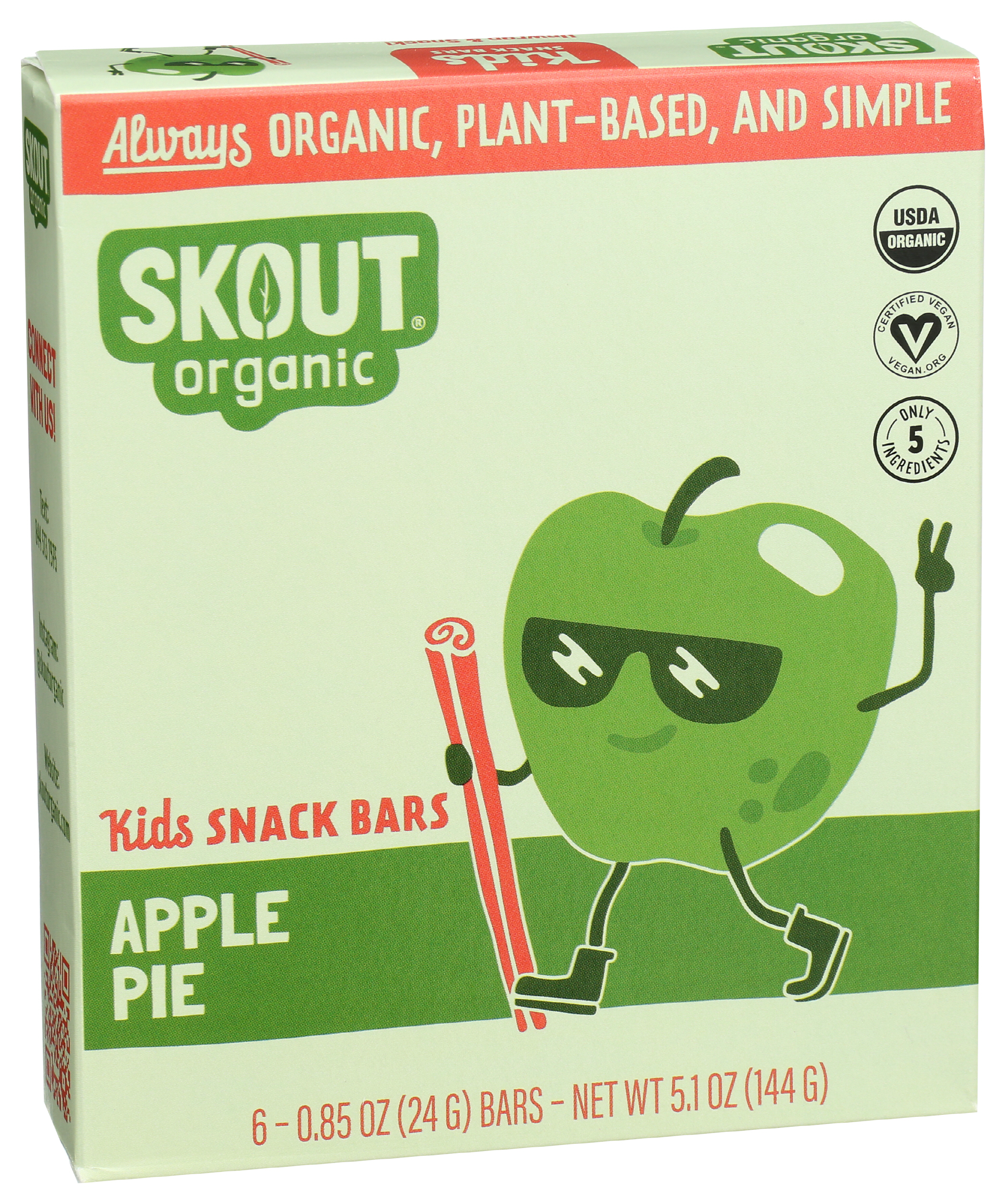 Apple Pie Kids Snack Bars