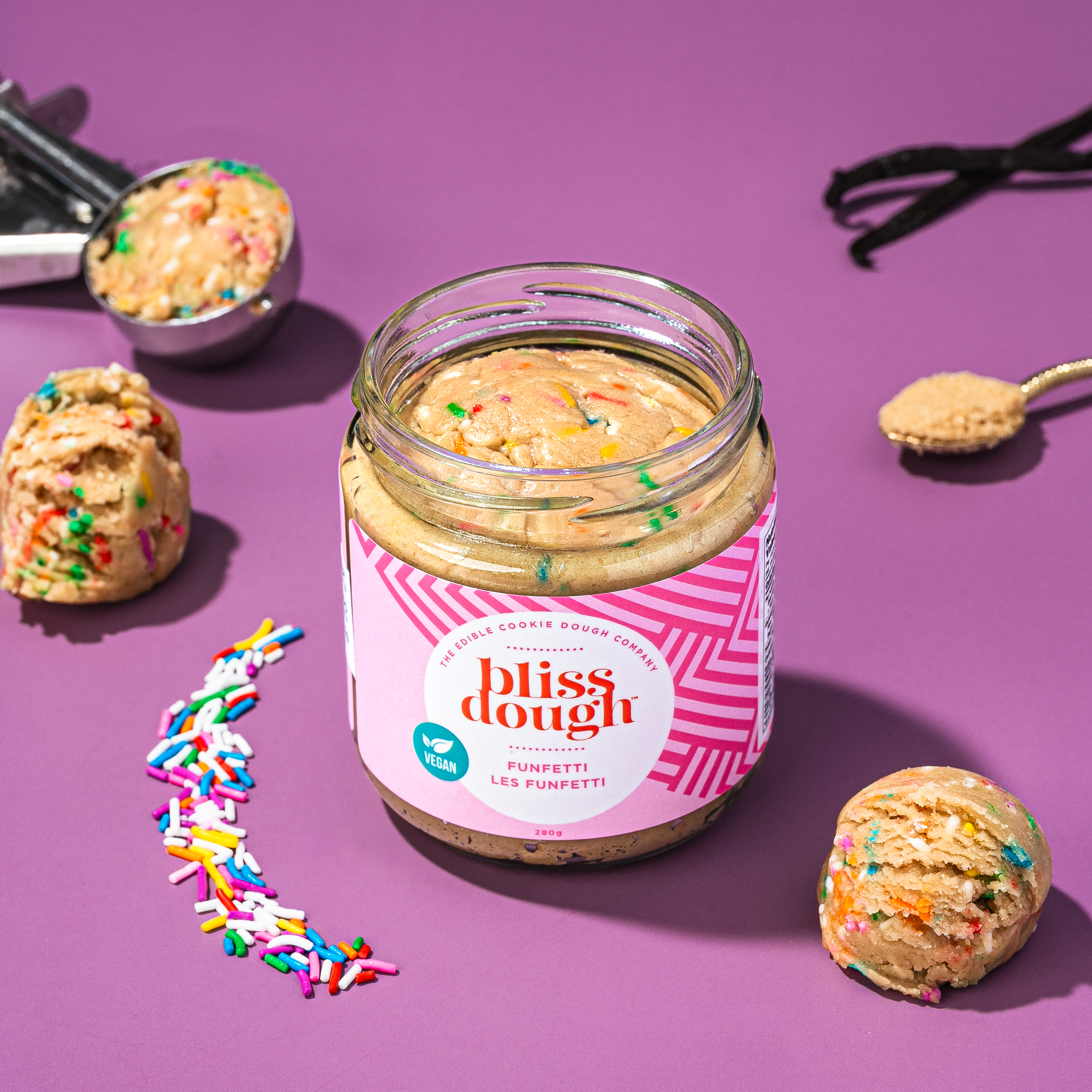 Funfetti Cookie Dough (Snack)