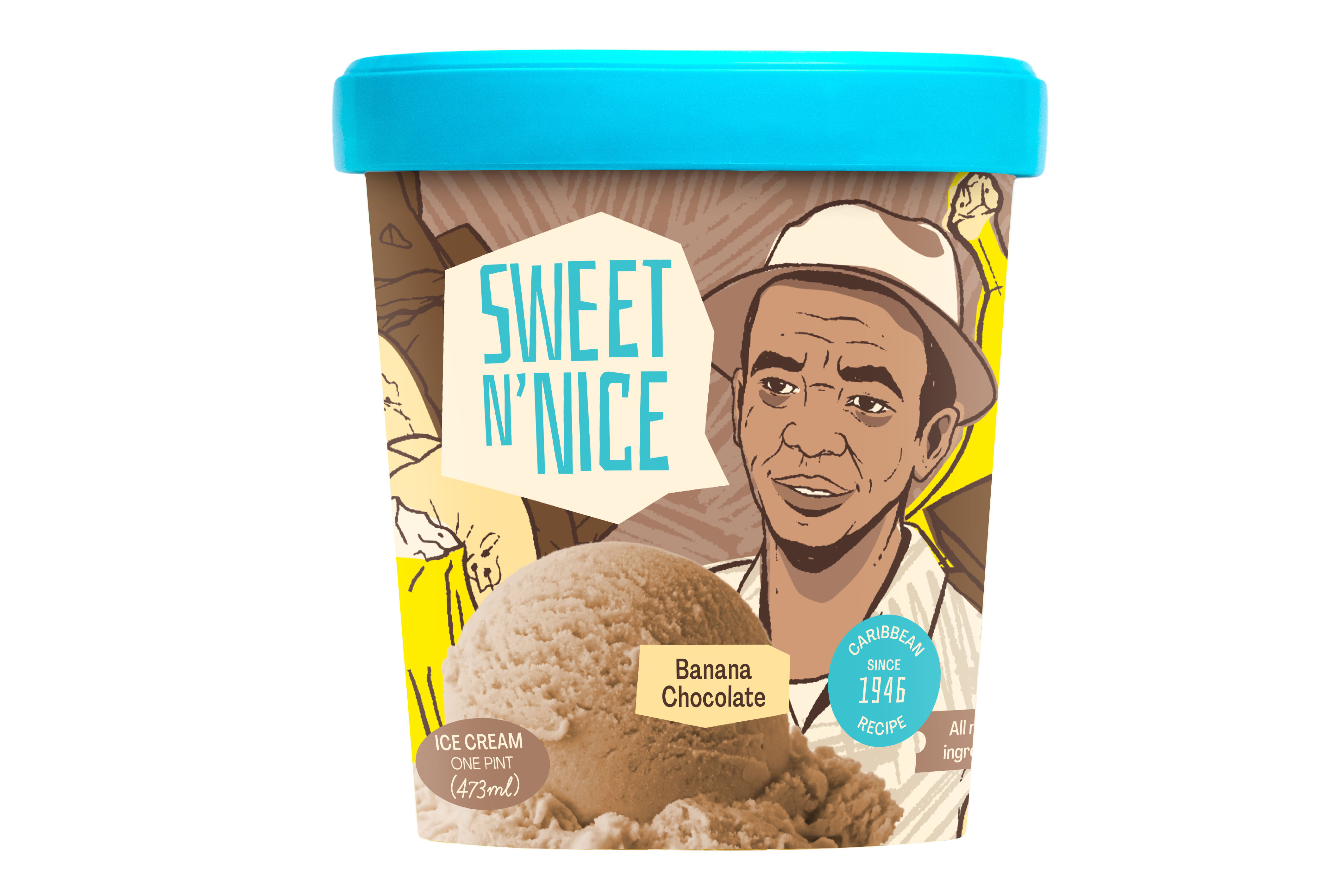 Banana Chocolate Ice Cream