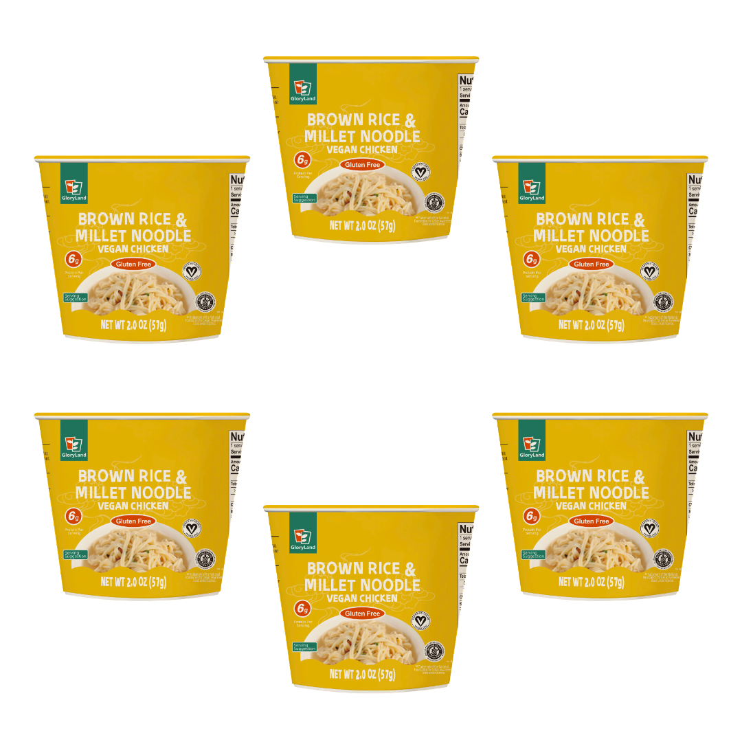 Brown Rice & Millet Noodle Vegan Chicken Soup view 2