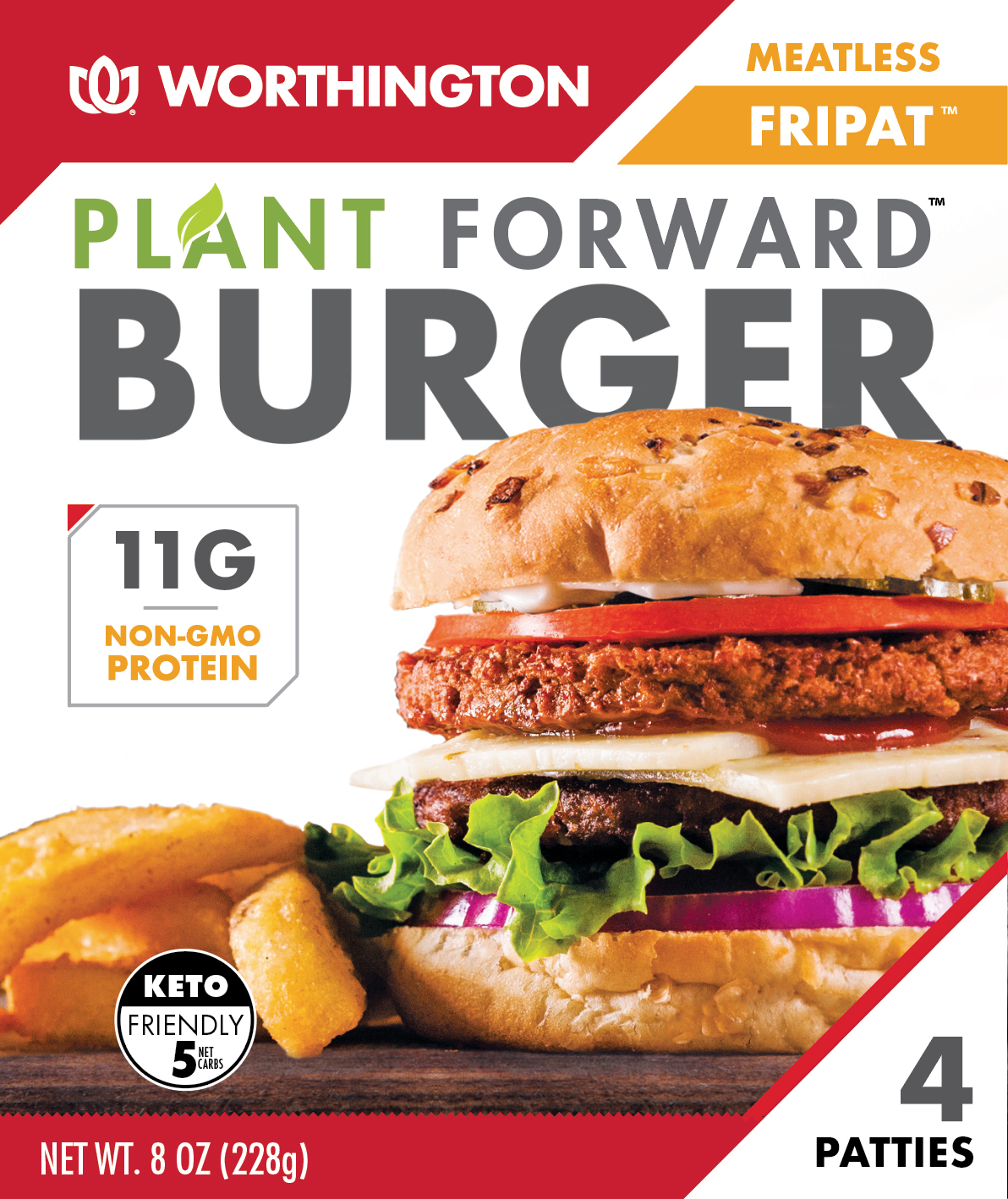 Beefless Fripat Burger