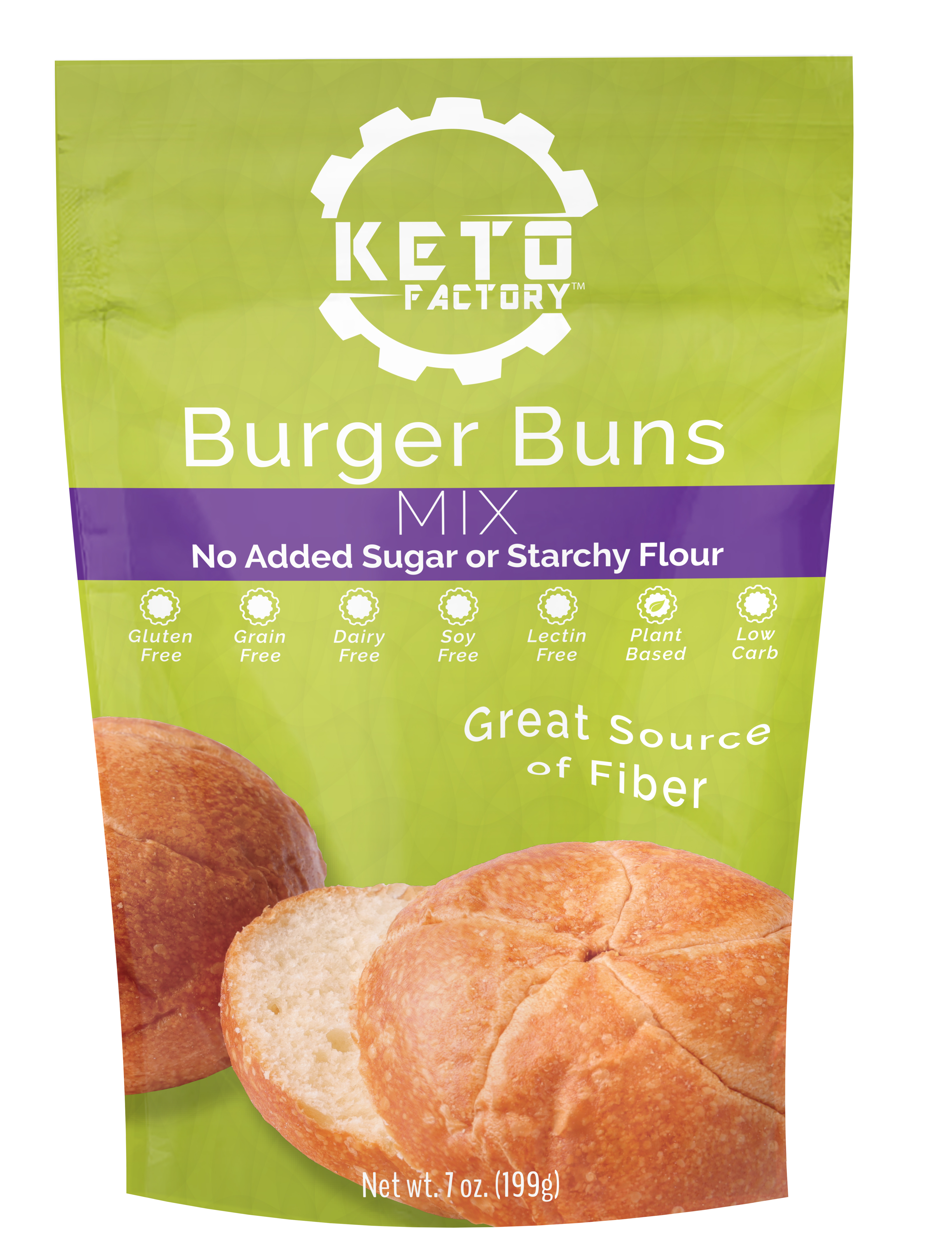 Burger Buns Mix - Flourless