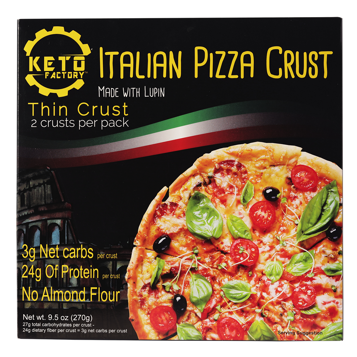 Italian Pizza Crust (2 Units Per Pack) - Frozen