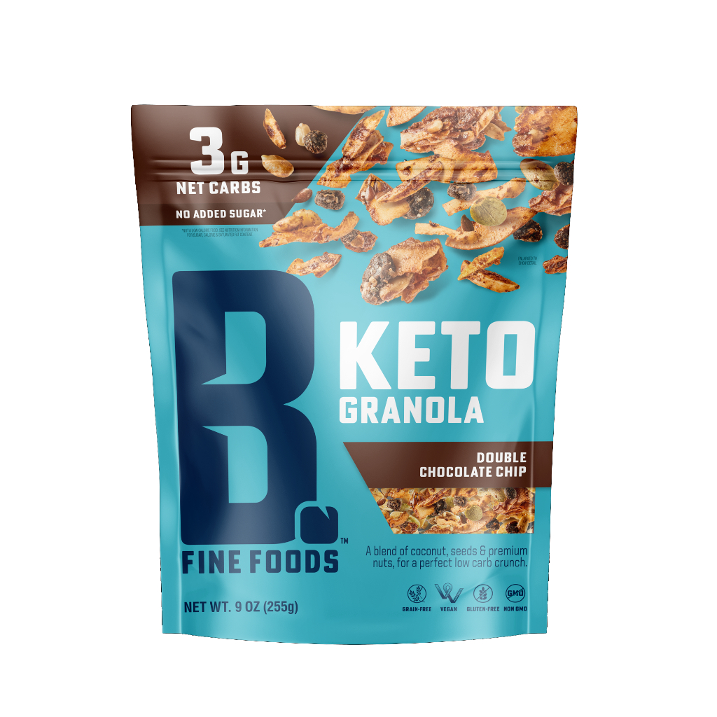 Double Chocolate Chip Keto Granola