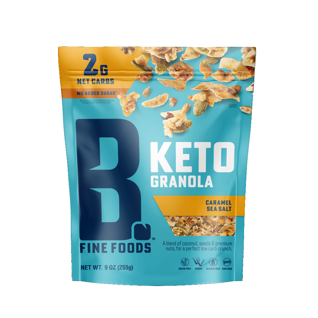 Caramel Sea Salt Keto Granola