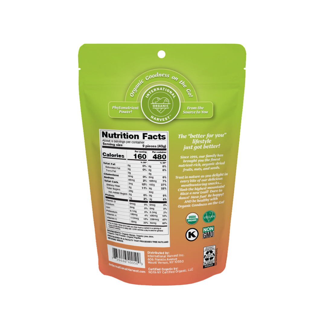 Organic Mango - Chili Lime view 2