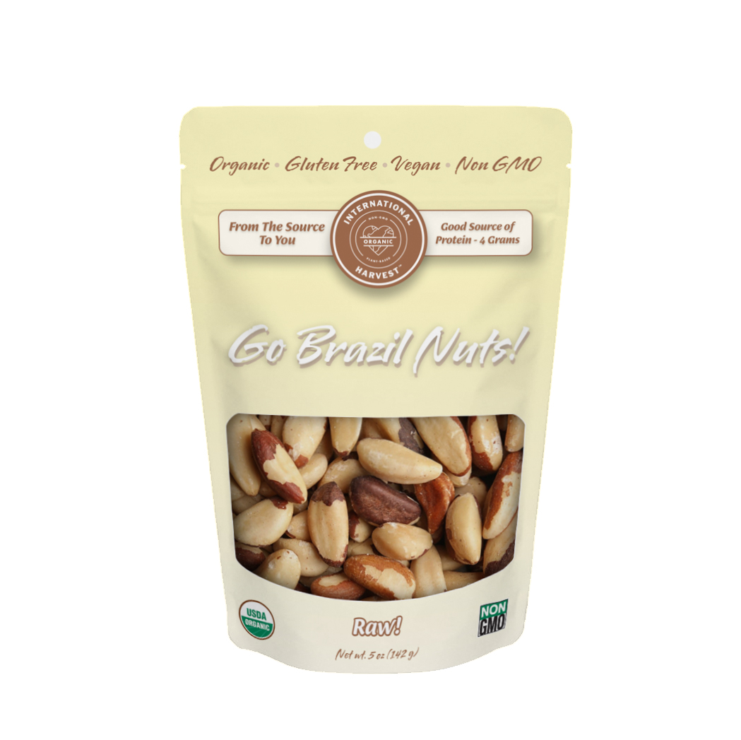 Organic Brazil Nuts (5 oz. Bag)