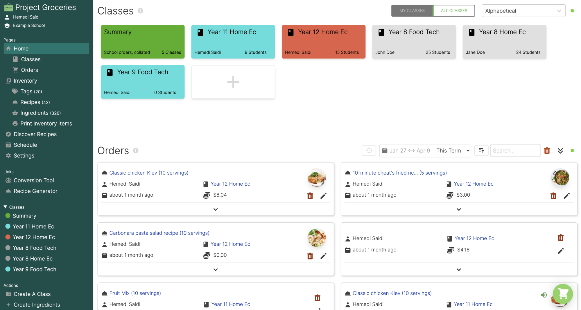 App screenshot