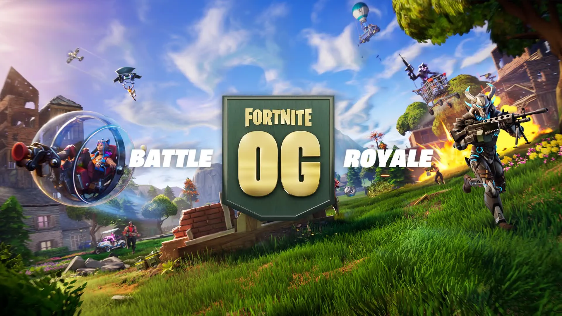 Fortnite Season 4 map landscape
