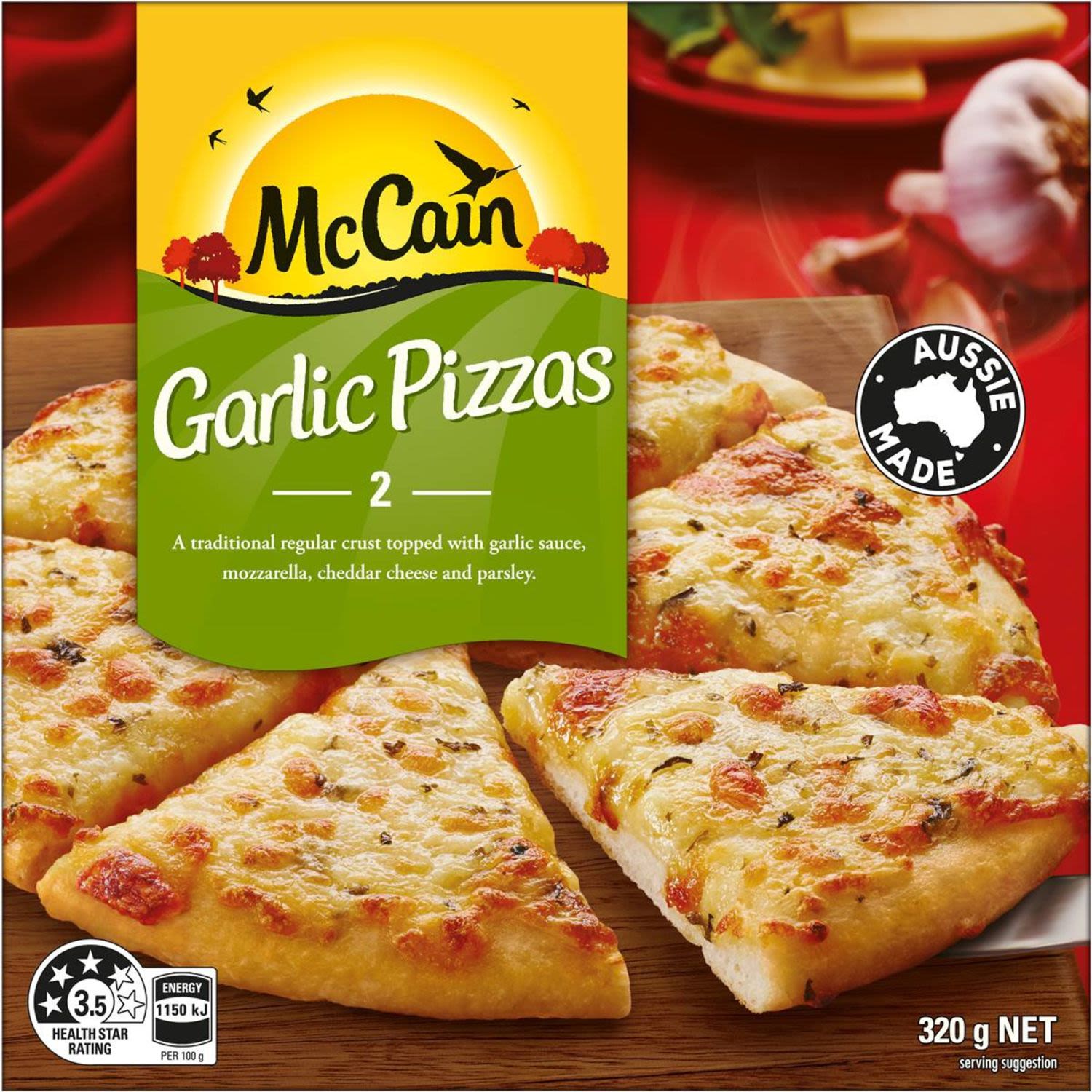 McCain Garlic Pizza