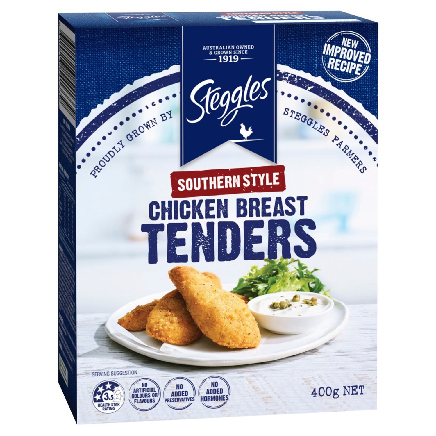 Steggles Chicken Breast Tenders Southern Style
