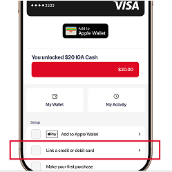 Link your debit card