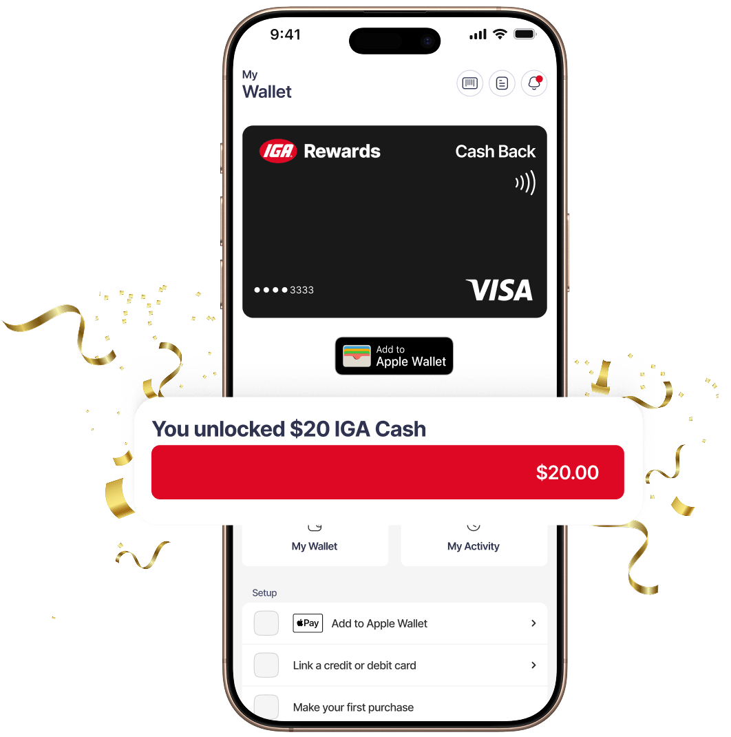 IGA Rewards App