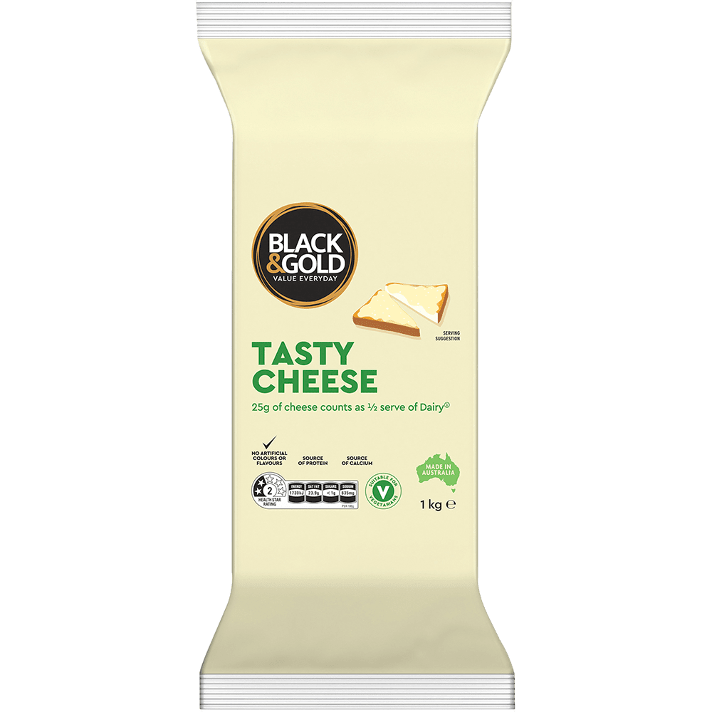 Black & Gold Tasty Cheese 1kg