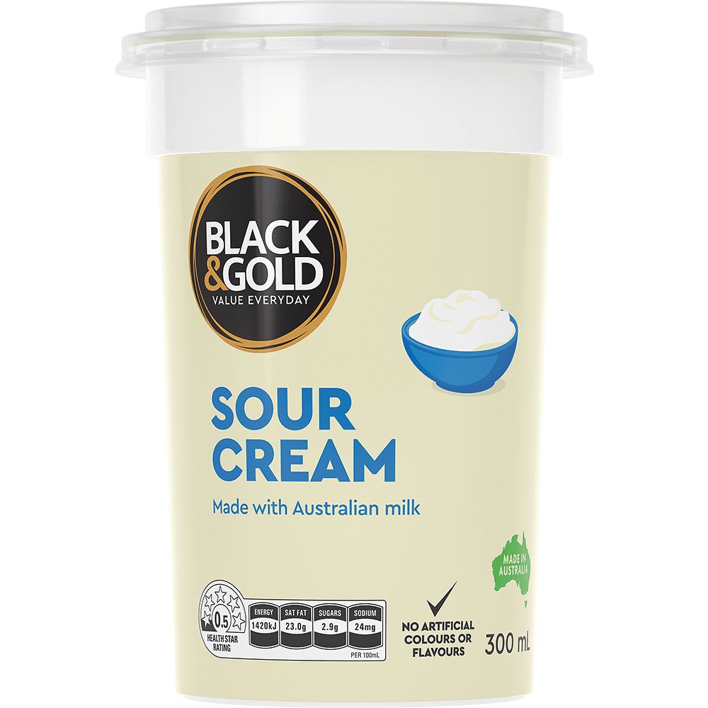 Black & Gold Sour Cream 300ml