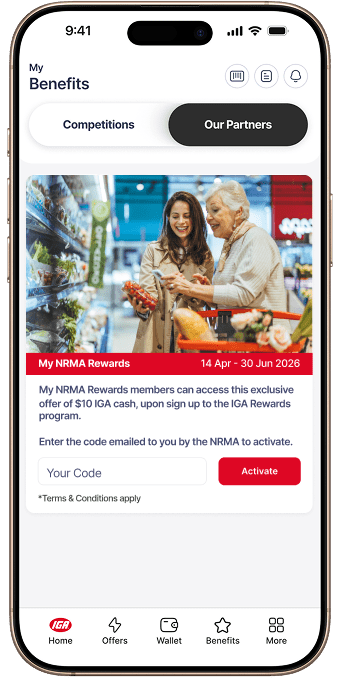 NRMA Partners offer