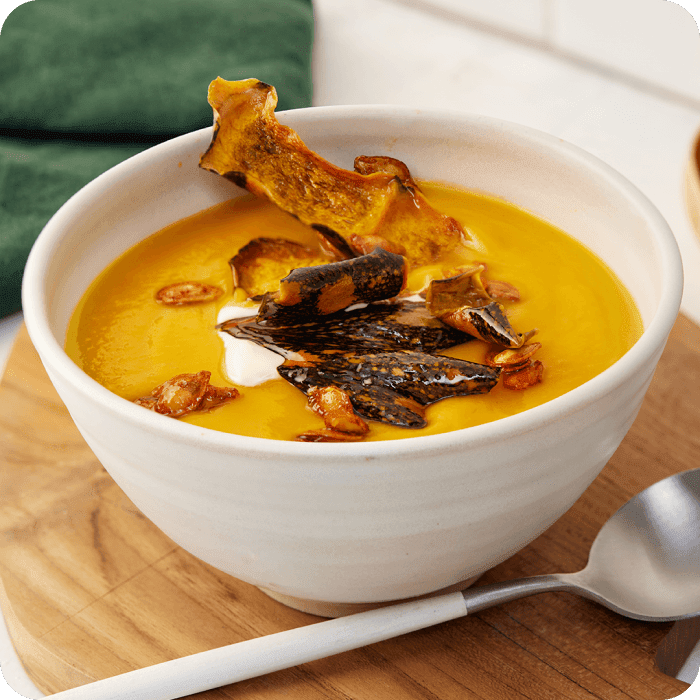 Roasted Pumpkin Seeds and Pumpkin Skin Chips