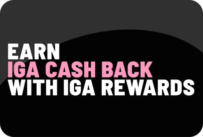 IGA Rewards Cashback Value Banner