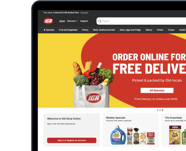 IGA Shop Online