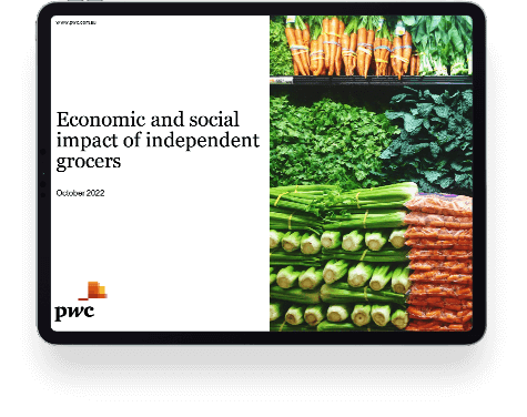 Screenshot of PWC Economic and social impact report