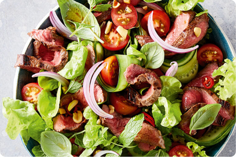 Healthy Thai Beef Salad