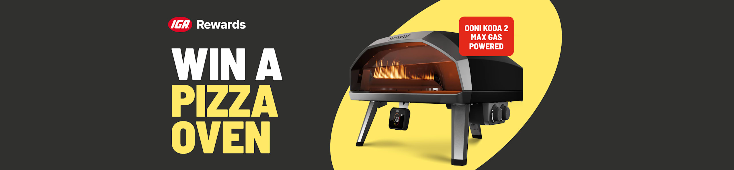 WIN 1 of 2 Ooni Koda 2 Max Gas Powered Pizza Ovens