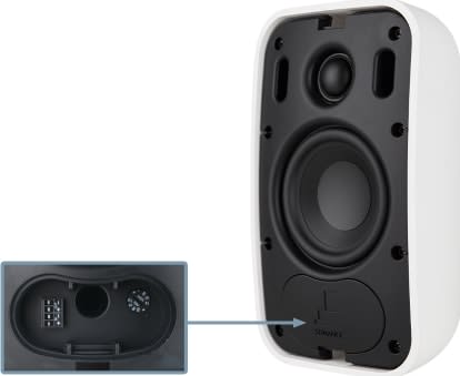 Sonance Ps-S43T Professional 4 Inch Surface Mount Speaker (White Finish, Pair) 5 Sonance Ps-S43T Professional 4 Inch Surface Mount Speaker (White Finish, Pair) - Image 5