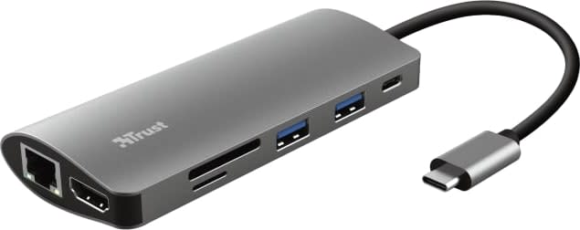 Trust 7-In-1 Usb-C Multi-Port Adapter (Trdalyxy7) 2 Trust 7-In-1 Usb-C Multi-Port Adapter (Trdalyxy7) - Image 2