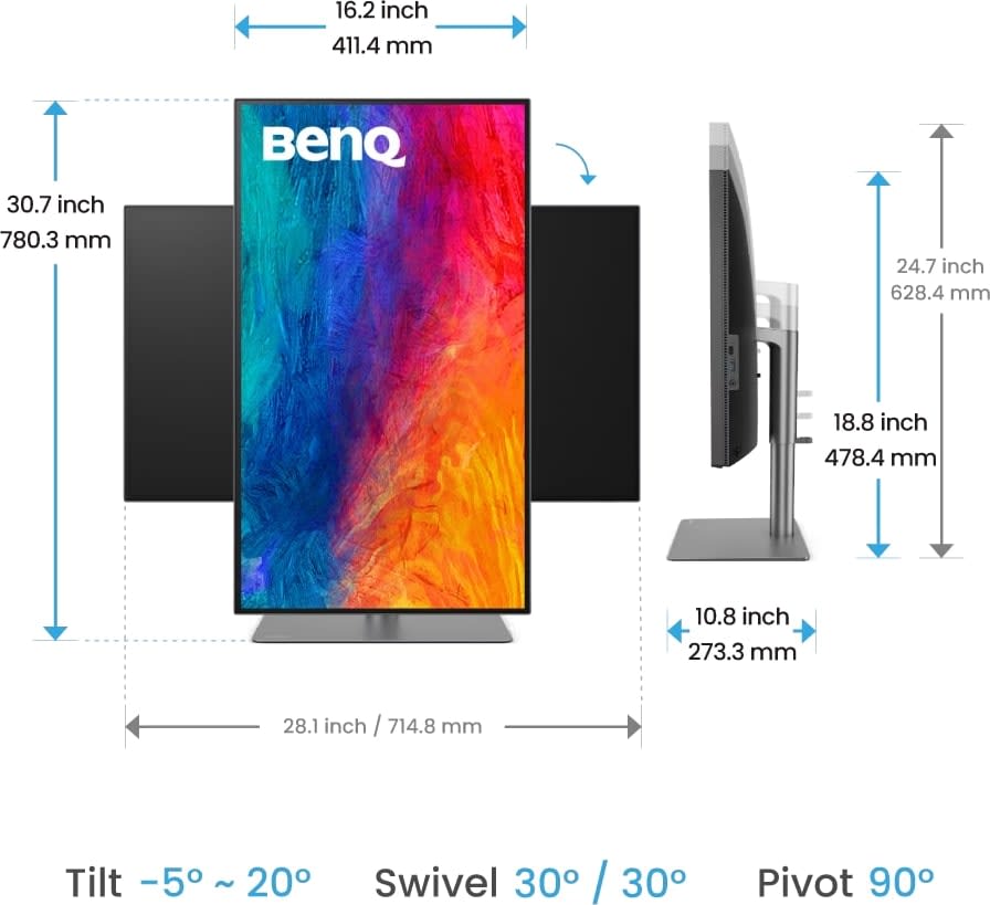 Benq Pd3225U 32Inch 4K Uhd Designer Monitor 3 Benq Pd3225U 32Inch 4K Uhd Designer Monitor - Image 3
