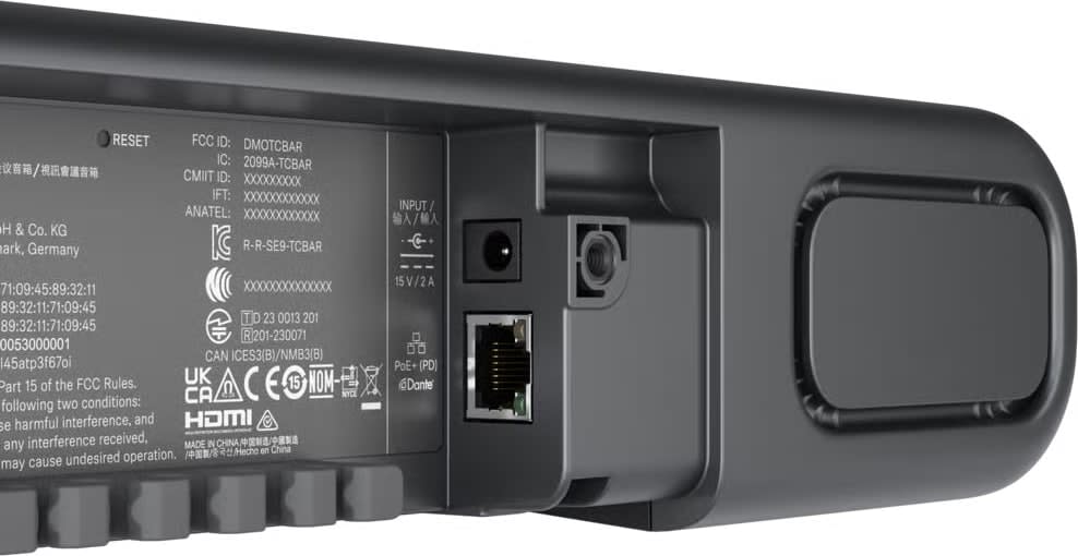Sennheiser Team Connect Bar S (4K Camera, 4 Microphone &Amp; 2 Speakers) - Image 4