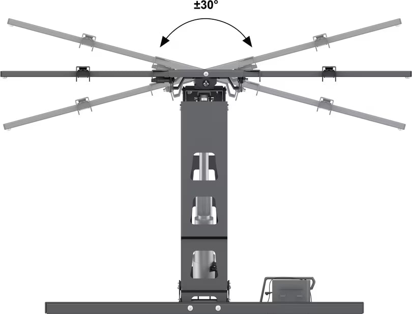 Multibrackets M Motorised Pull Down Full Motion Flexarm 42&Quot;-86&Quot; (Mb0495) - Image 4