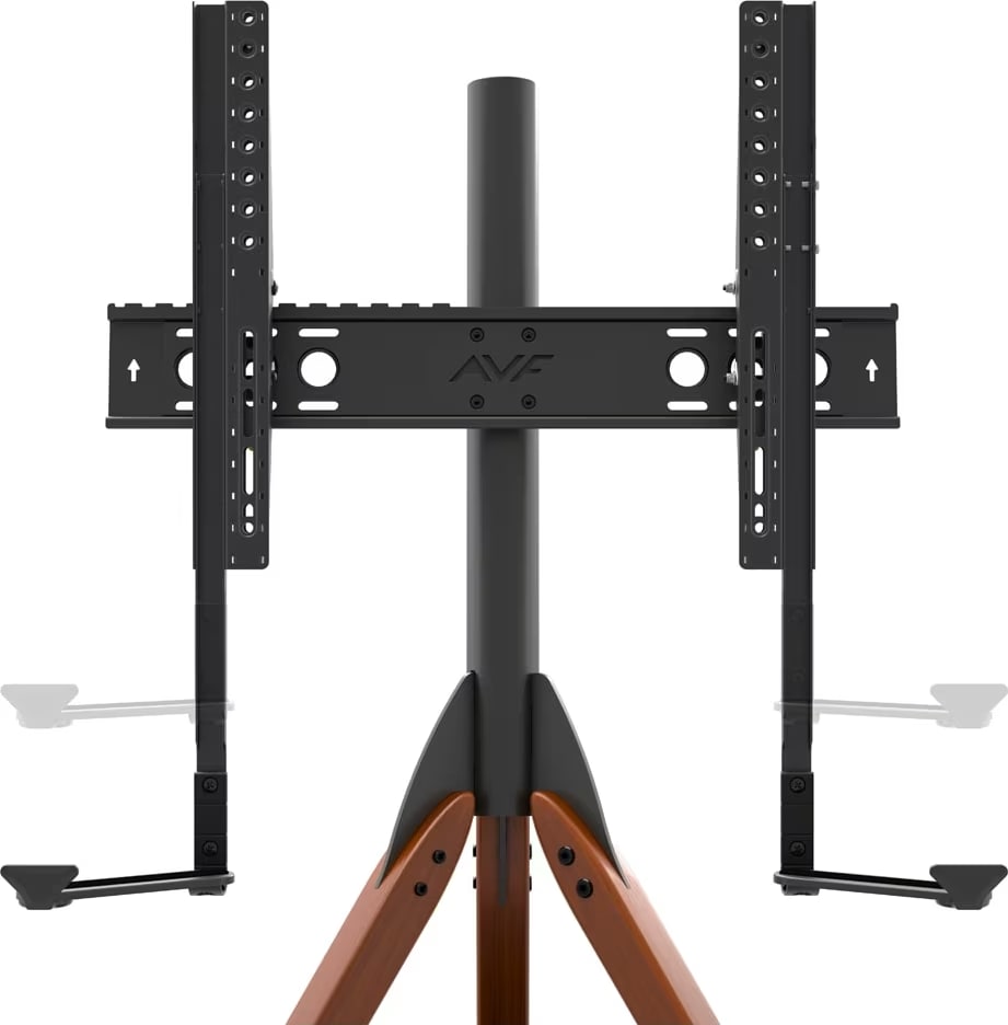 Avf Hoxton Sound Freestanding Tv + Soundbar Tripod - Dark Wood (Fslk1001Hoxdwb) 2 Avf Hoxton Sound Freestanding Tv + Soundbar Tripod - Dark Wood (Fslk1001Hoxdwb) - Image 2